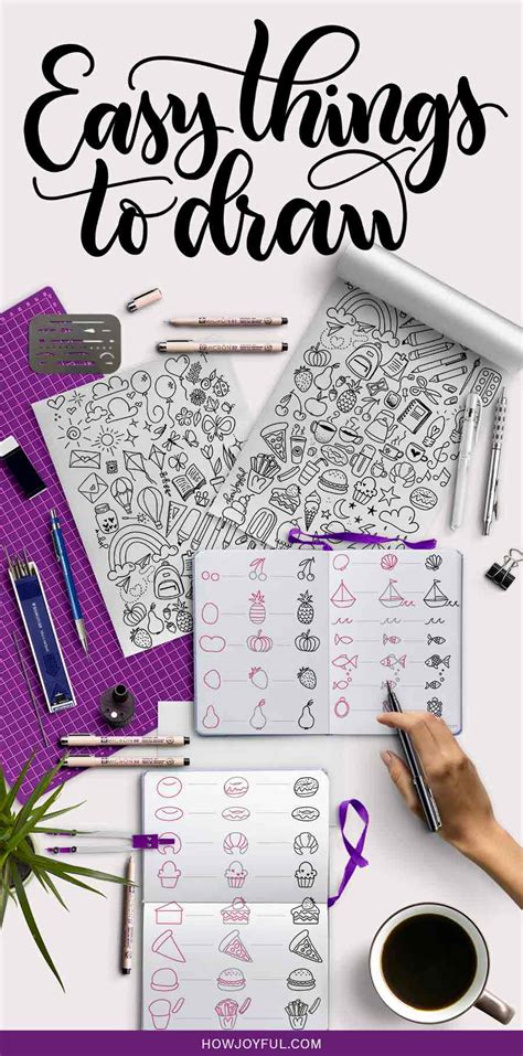 what to draw easy|100 easy things to draw.